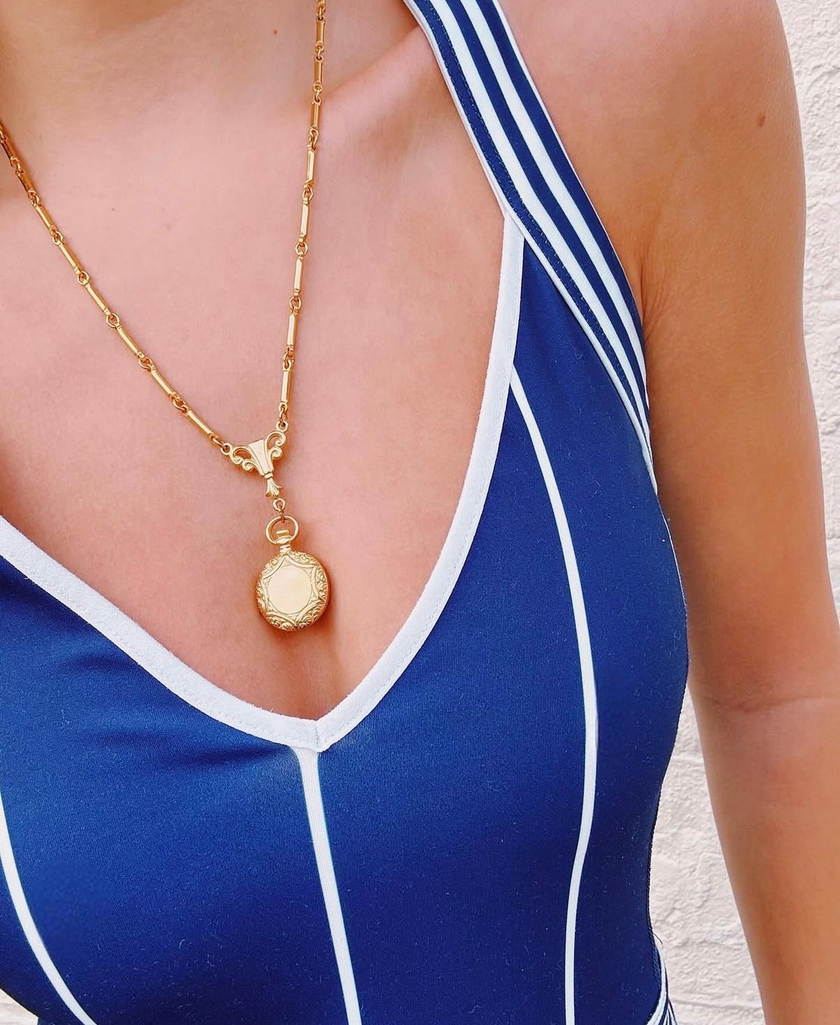 Circle Locket Necklace